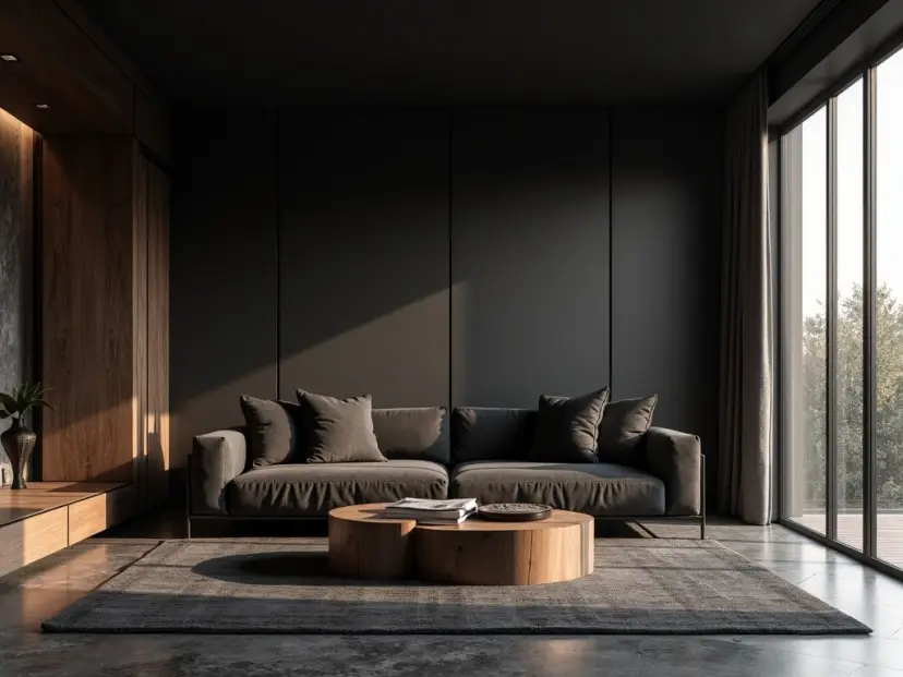 Komple yenilenmiş modern salon